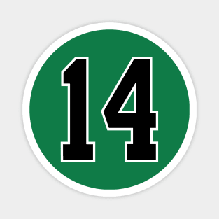 Number 14 Magnet